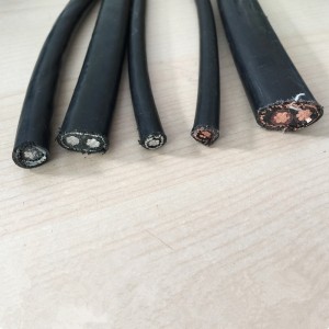 Cablu concentrat electric Split electric unic core 8 / 2AWG, cablu subteran Xlpe