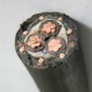 Cablu concentrat Split pentru servicii aeriene Izolație XLPE 3x10mm2 Standard ASTM IEC BS