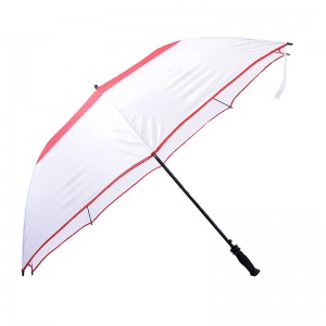 China umbrelă dublă strat TOP Furnizor 30inch 8ribs umbrelă de golf cu imprimare logo