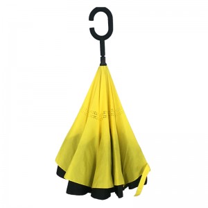 Noua modă de protecție la vânt în sus, cu volanul Umbrelă Umbrelă