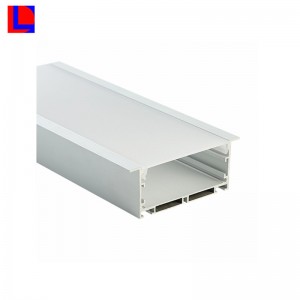 Profil de aluminiu cu diferite forme de înaltă calitate, cu huse din plastic