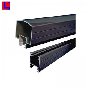 Balustrada din aluminiu pentru proiect comercial și privat