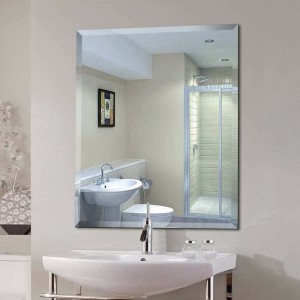 MIRROR DE STICLĂ DE ALUMINIU BEVELED FRAMELESS