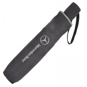 Umbrelă automobilă completă automată neagră de protecție a vântului pentru Benz