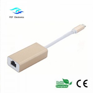 USB de tip C în HDMI Convertor de cablu de conversie masculin ABS Suport pentru coală 4K 60Hz Cod: FEF-USBIC-015