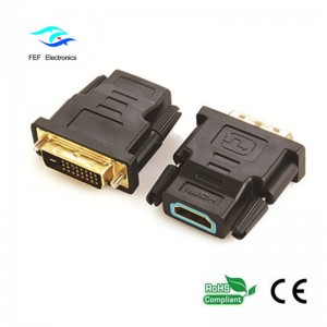 DVI (18 + 1) adaptor de sex masculin la HDMI Cod: FEF_HD-001