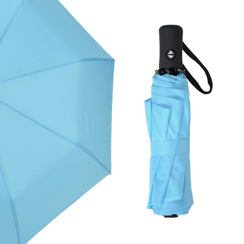Împărțirea cadourilor corporative marketing auto deschid și închide design personalizat 3 umbrela pliabilă