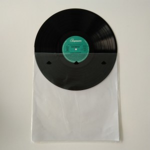 12 manșon interior antipatic de hârtie de orez LP cu imprimare logo personalizată