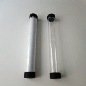 Clear Gaming Playmat Supplies with Black Playmat Storage Tube