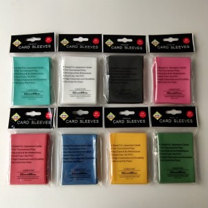 Mânecă pentru carduri japoneze de dimensiuni mici Yugioh, mânecă de carte mată pentru jocuri 62X89mm