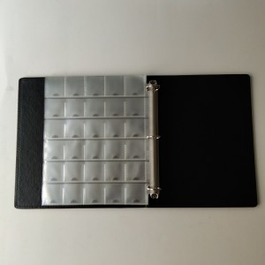 Colecționari de monede Portofolii de stocare pentru monede Memoriale D-Ring