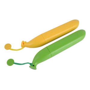 Umbrelă banană de 3 ori umbrela manuală cu logo