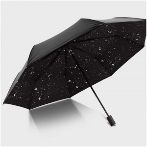 Umbrelă de protecție Uv de 3 ori, tipărită cu un logo personalizat