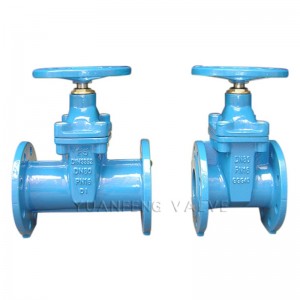 Supapă de poartă așezată rezistentă cu tulpină neînălțată