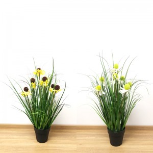 Closer 2 Nature Plantă de iarbă cu ceapă artificială în plantație decorativă