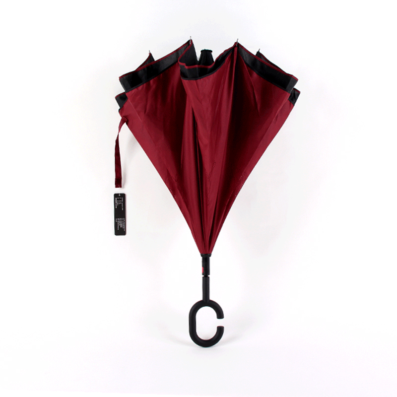 Umbrelă pentru producători de imprimare personalizată cu umbrelă inversă cu funcție manuală deschisă