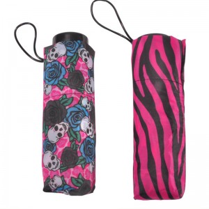 5 pliați mini fotografie umbrelă de imprimare în stil de design personalizat