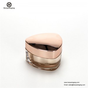 HXL219 lux rotund borcan cosmetic acrilic gol