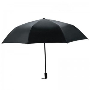 floare din interior cu imprimeu negru anti UV plia umbrelă