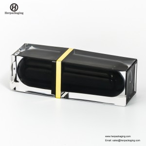 HXL326 Gol cremă acrilică fără aer și loțiune pentru loțiune Ambalare cosmetică recipient pentru îngrijirea pielii