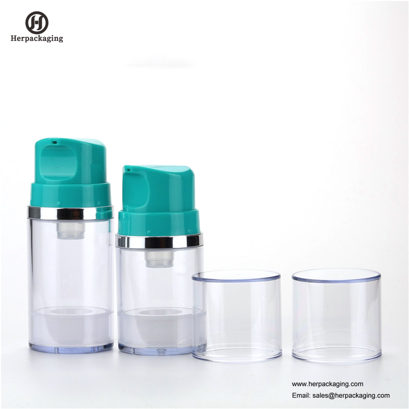 HXL415 Gol cremă acrilică fără aer și loțiune de sticlă Ambalare cosmetică recipient pentru îngrijirea pielii