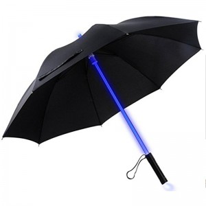 Logo promoțional din China, tipărit cu culoare LED, care schimbă culoarea umbrelă cu LED