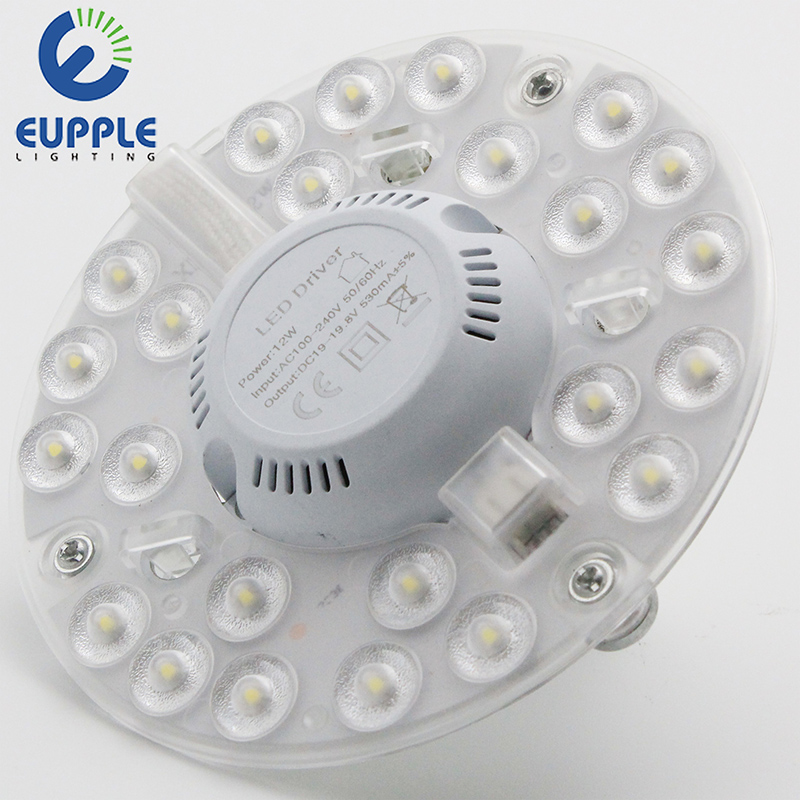 Nou !! TUV SAA CE CB magnet diy 110lm / w panou smd rotund led 2400lm 1800lm 1200lm 2835 SMD 24watt 18watt 12watt panou led