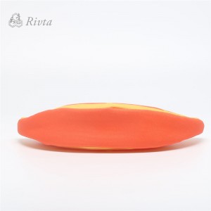 Geantă de machiaj cosmetică cu imprimeu de fructe, cu fermoar