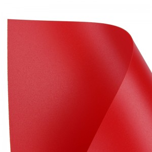 Materiale din material plastic din tablă PP matino-nisipoasă colorată