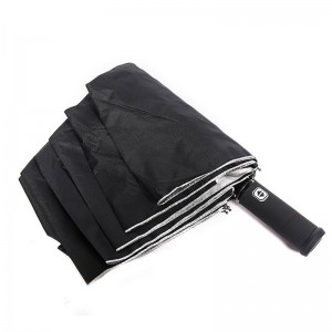 Comercializarea articolelor de vânzare la cald a torțelor de imprimare personalizată 3 umbrele pliante complet automate