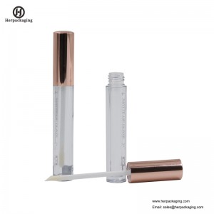HCL304 Clear Plastic Tuburi lucioase pentru buze pentru produse cosmetice color aplicatoare de luciu pentru buze