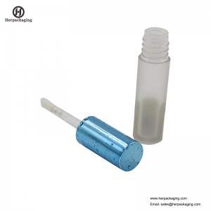 HCL307 Clear Plastic Tuburi lucioase pentru buze pentru produse cosmetice color aplicatoare de luciu pentru buze flocate