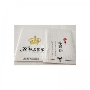 Folie metalică albă Bulă personalizată cu bulă polițistă cu logo / pungi poștale din plastic căptușit