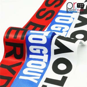 Banda negru / alb / roșu de înaltă calitate