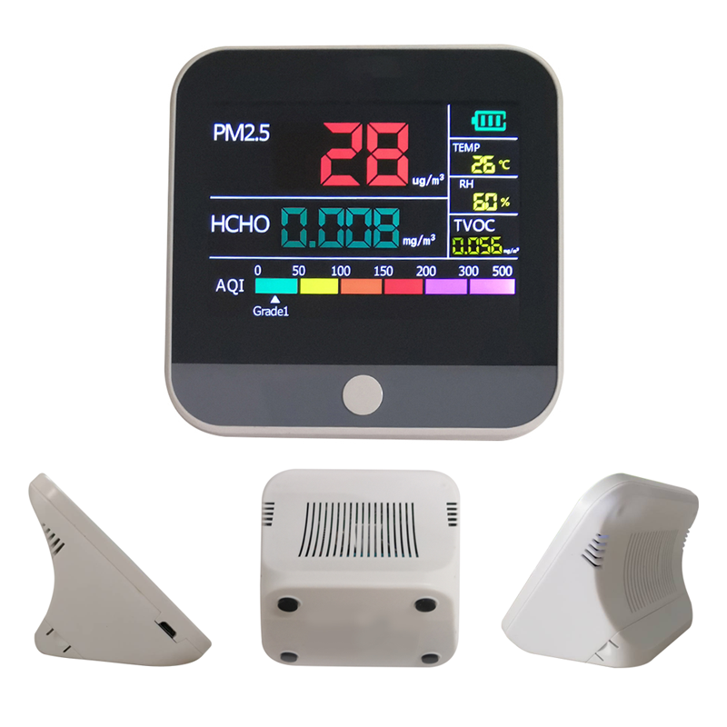 Detector inteligent de calitate al aerului Monitor de gaz PM2.5 cu senzor laser Detector de aer de sensibilitate ridicată