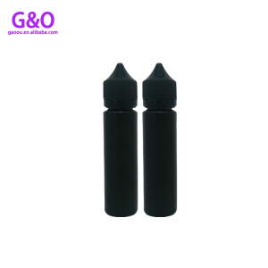 sticlă pentru e lichid e sticlă lichidă 60ml negru nou chubby gorilla unicorn picătură de plastic sticlă unicorn sticle picătură