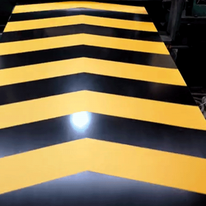 Placă de aluminiu cu flori de zinc