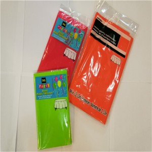 Pânză de masă PEVA cu ridicata cu capac de masă rotund din plastic pentru vacanță de petrecere