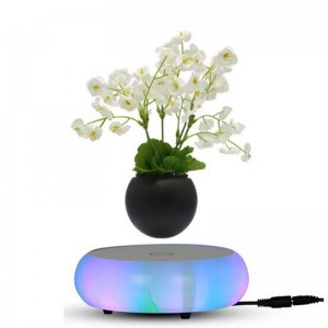 led luminos ceramic ceramic plutitor magnetic levitating ir bonsai plantă în ghiveci PA-0719