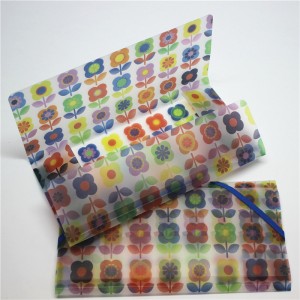 PP din dosar cutie de plastic cu elastic