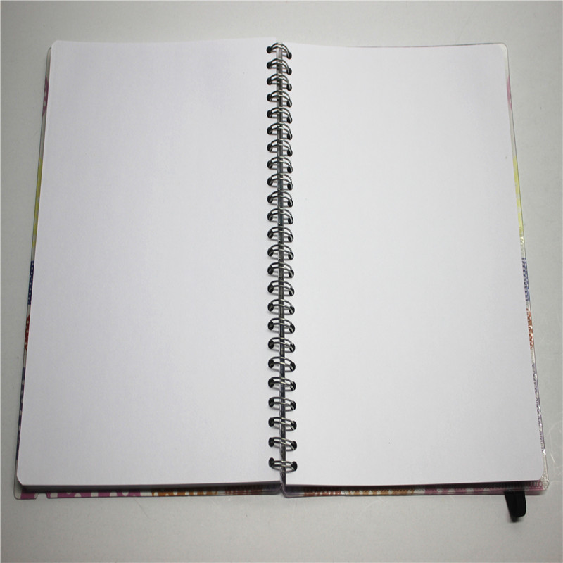 Inel de acoperire din plastic Binder Note Book cu bandă elastică