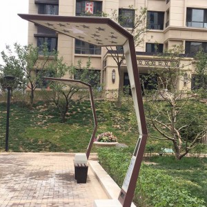 Încărcătorul mobil al postului nostru pentru publicitate în aer liber