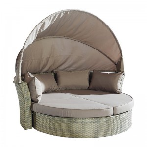 Față rotundă cu înger de soare Portabil plajă pliabilă în aer liber