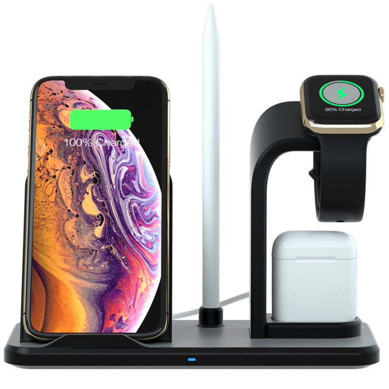 KPS-9303HC încărcător wireless pentru telefon 3in Qi rapid 3in1 pentru Iwatch și airpods