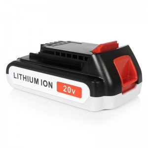 Li-ion 1500mAh 20V Baterii fără unelte de înlocuire pentru Black \u0026 Decker LB20, LBX20, LBX4020, LB2X4020