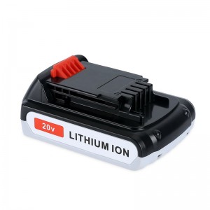 Li-ion 1500mAh 20V Baterii fără unelte de înlocuire pentru Black \u0026 Decker LB20, LBX20, LBX4020, LB2X4020