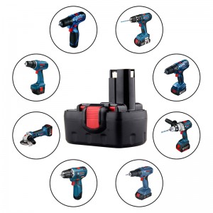 BAT180, BAT181, BAT189 Bosch 18V 2000mAh Ni-Cd Baterie reîncărcabilă electrică