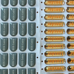 Autocolante mici pentru cupole epoxidice și etichete cu cupole minuscule neregulate