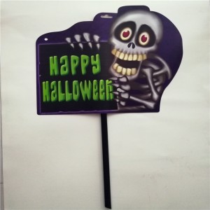 Grădini de plastic colorate / semne TXT / semne de curte pentru exterior utilizate