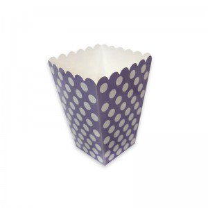 Cutie de pachete pentru hârtie portabilă pentru cutie de carton cu bomboane, colorată de design OEM colorat cadou de petrecere